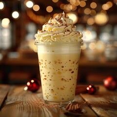 Poster - Creamy Eggnog Drink