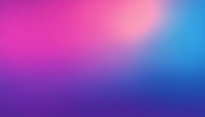 Fototapete - Vibrant poster noise texture banner, cover header backdrop design, and a grainy purple, blue, and pink color gradient background