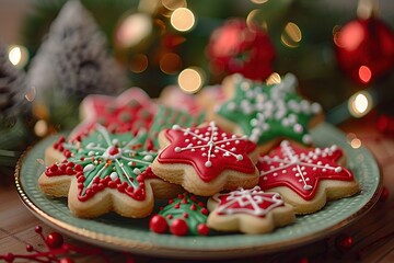 Poster - Festive Christmas Cookies