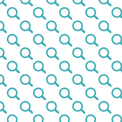Poster - magnifying glass pattern . research background. search icon pattern . vector illustration