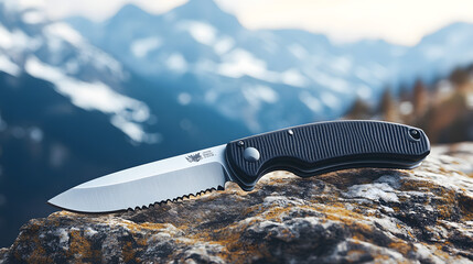 Survival Knife in Mountainous Terrain