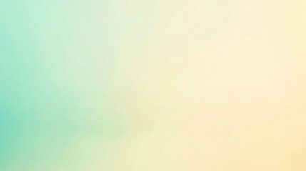 Poster - A light color gradient background fading from pastel yellow to soft mint green, with smooth transitions for a fresh and serene look.