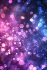 Wall Mural - holiday fireworks salute colorful bokeh background texture Generative AI