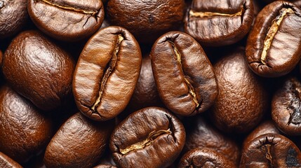 roasted coffee beans texture arabica Generative AI