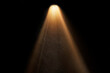 © oscargutzo - spotlight on stage or gods rays isolated on black background