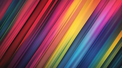 Wall Mural - abstract background with diagonal colorful stripes.