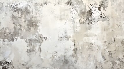 Canvas Print - A textured wall with a mix of gray and white tones, showcasing an abstract design.