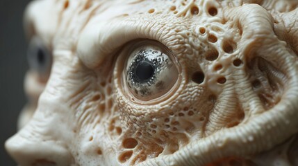 Sticker - Close Up of a Creepy Alien Creature Eye