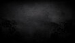 © Rindi - Gritty grunge black texture background with vignette and aged appearance