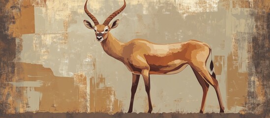 Wall Mural - The greater kudu is a woodland antelope commonly found in various regions of eastern and southern Africa