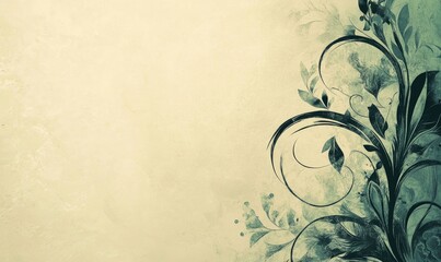 Poster - Elegant background design featuring ample space for text