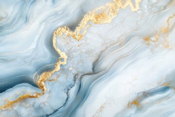 Poster - Elegant contemporary liquid marble backdrop