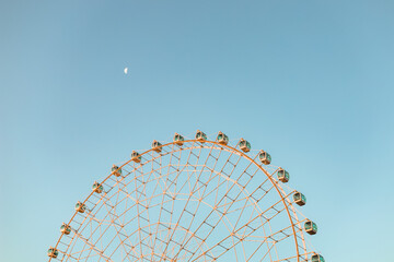 ferris wheel in the sky