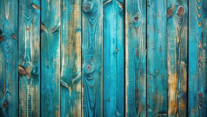 Wall Mural - Vintage blue wooden planks background with vertical texture for rustic design projects