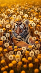 Wall Mural - Tigerbaby