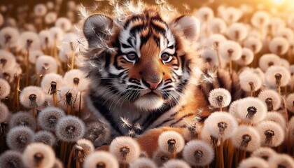 Canvas Print - Tigerbaby