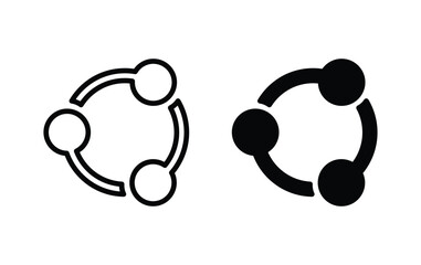 Fototapete - Share icon vector
