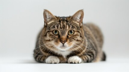 Canvas Print - Tabby Cat Portrait