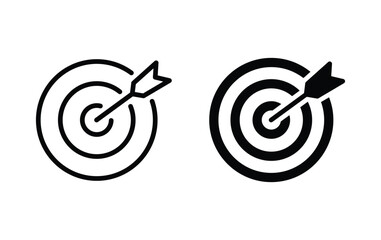Poster - Target icon, target sign vector