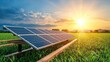 © Yuparet - Harnessing Solar Power: Renewable Energy Solutions for a Greener Future with Copy Space