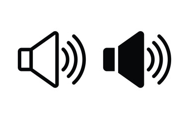 Poster - Speaker icon, speaker sign vector 