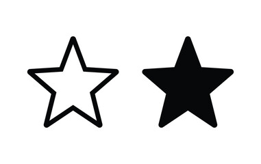 Poster - Star icon, star sign vector
