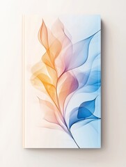 Poster - Abstract Floral Design with Soft Color Gradients