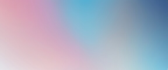 Canvas Print - Abstract blurred background in pink and blue. copy space