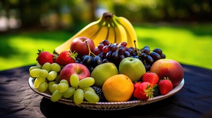 Canvas Print - Fresh Fruit Bowl