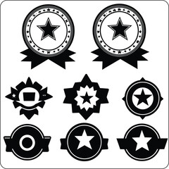set of compass, compass icons set