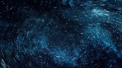 Wall Mural - a swirling cosmic scene depicting a vibrant galaxy with streaks of light.