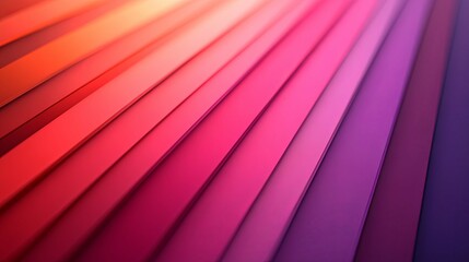 Wall Mural - Diagonal Abstract Pattern of Red, Pink, and Purple Stripes