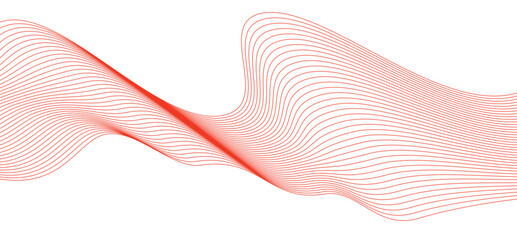 Poster - Abstract with flowing lines background. Premium vector wavy tech backdrop for business layout, neural networks, artificial intelligence