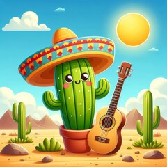 cactus in the desert