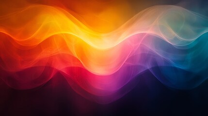 Wall Mural - Colorful Waves