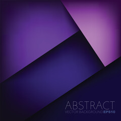 Poster - graphic geometric triangle overlap vector layer background for text and message design

