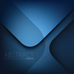 Poster - graphic geometric triangle overlap vector layer background for text and message design

