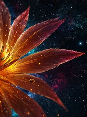 Poster - Cosmic flower.