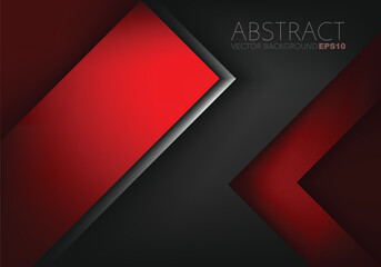 Poster - graphic geometric triangle overlap vector layer background for text and message design
