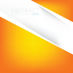 Poster - graphic geometric triangle overlap vector layer background for text and message design