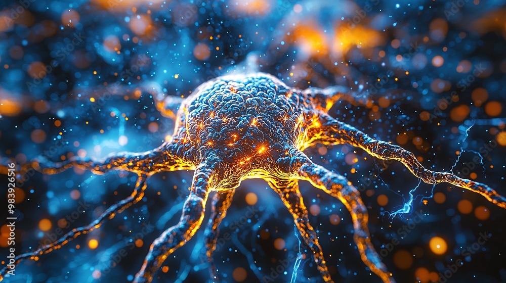 A neural map showing how MS disrupts specific brain functions such as ...