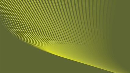 Green army abstract background with stripes curve line for backdrop or presentation