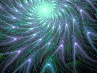 Imaginatory fractal abstract background Image