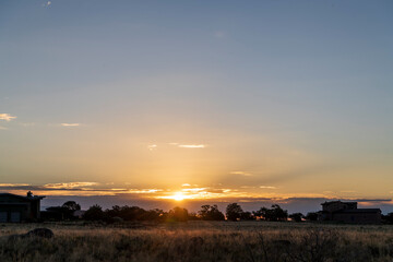 Wall Mural - sunrise in capitol reef