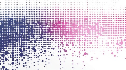 Poster - Modern Geometric Abstract Background with Blue and Purple Gradient: A Digital and Technological Design for Various Applications