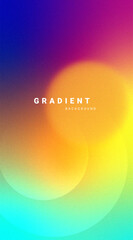 Poster - Abstract blurred colored gradient background for presentation,Vertical banner. Vector illustration.