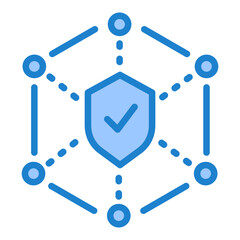 Sticker - Network Security Icon