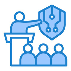 Poster - Cybersecurity Training Icon