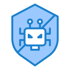 Wall Mural - Botnet Protection Icon