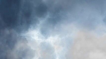 Wall Mural - thunderstorm, Lightning Strike dark clouds 4k